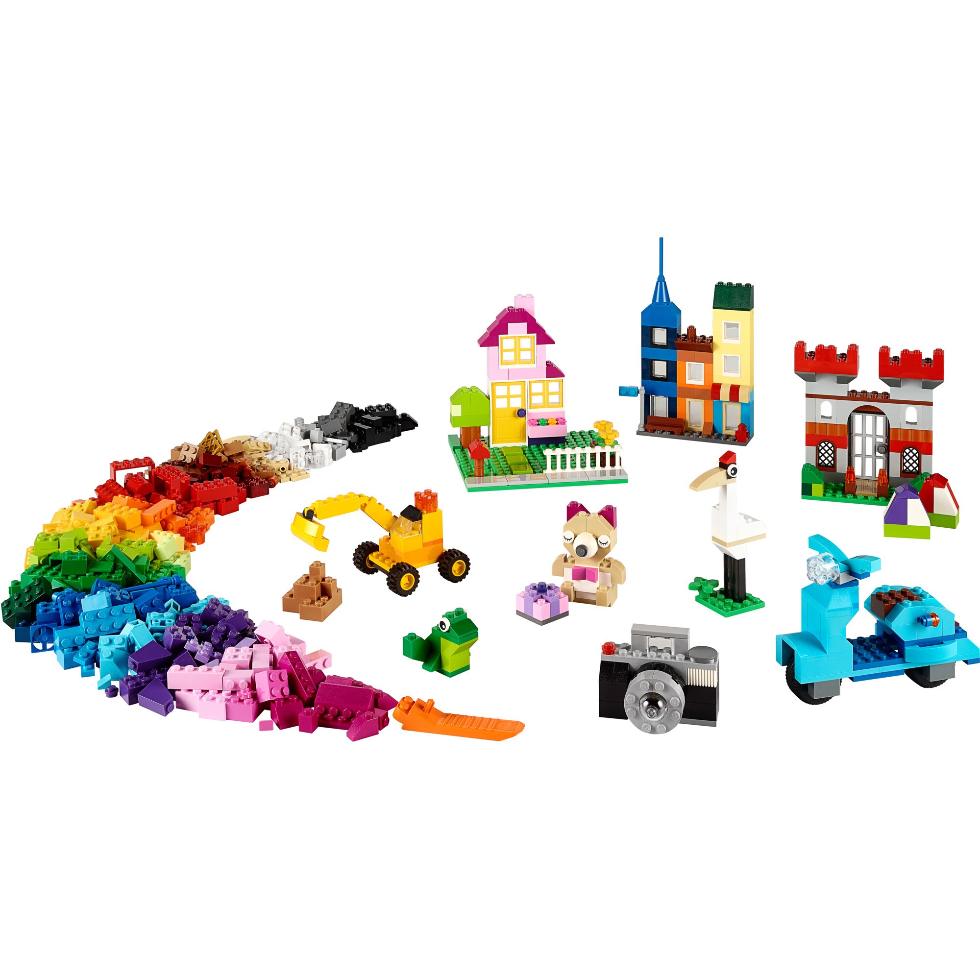 LEGO Konstruktionsspielzeug Classic Große Bausteine-Box
