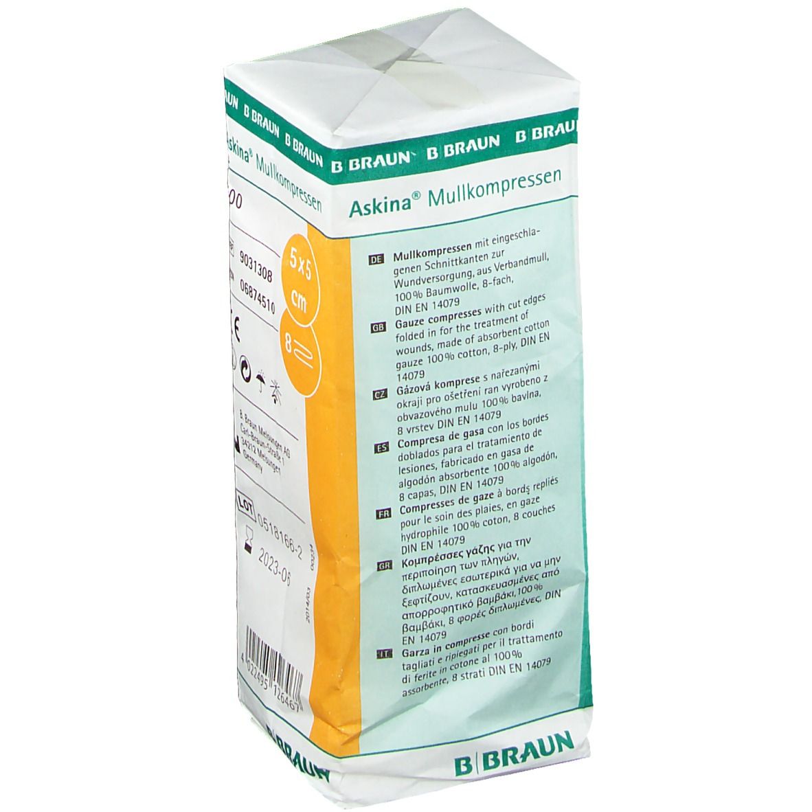 Askina® Mullkompressen 5 x 5 cm