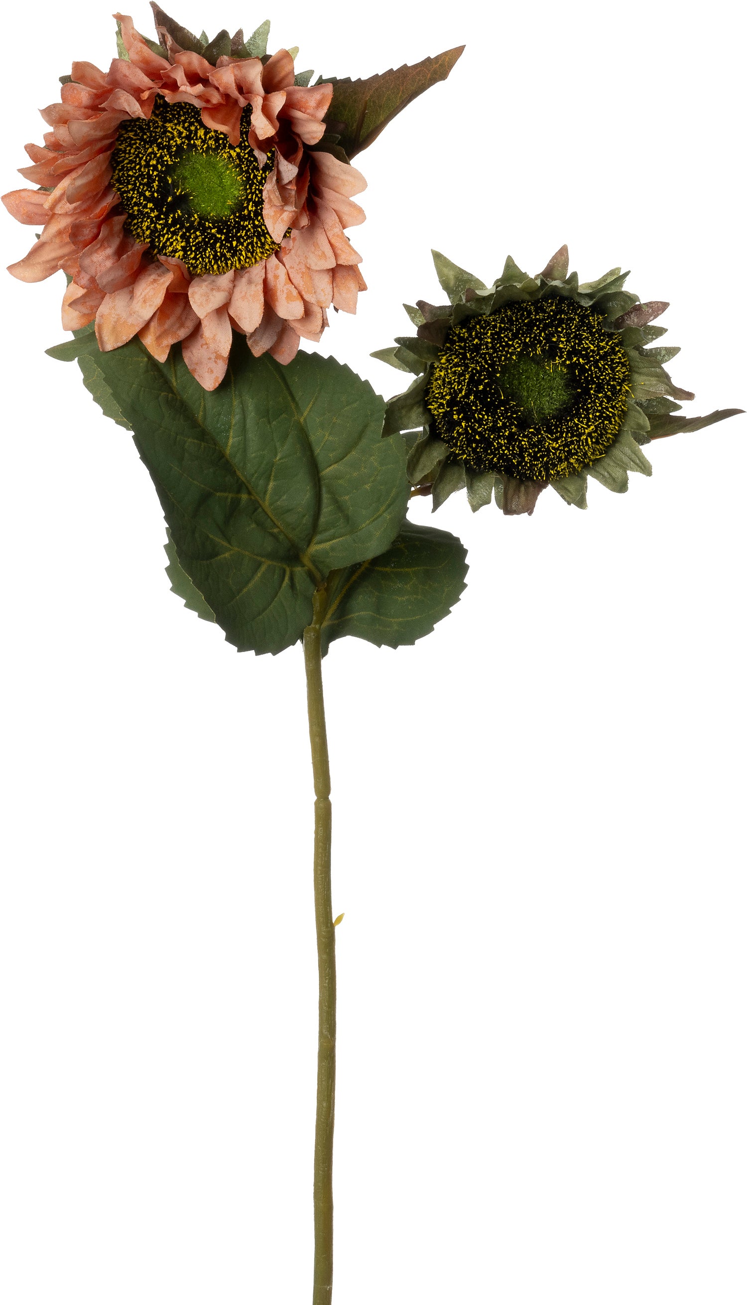 Intratuin kunstbloem Zonnebloem oranje 56 cm