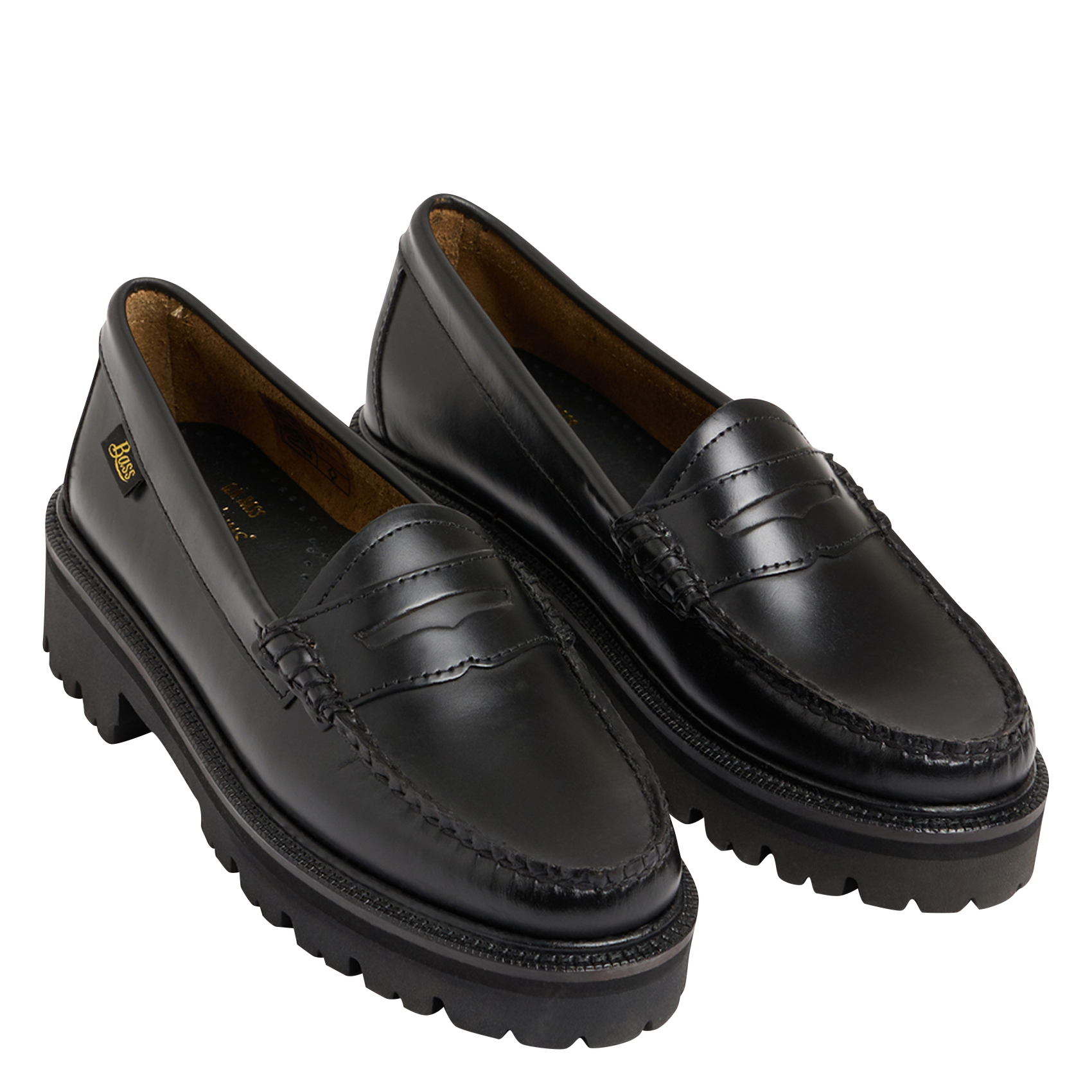EMMY - Mocassins en cuir| Noir