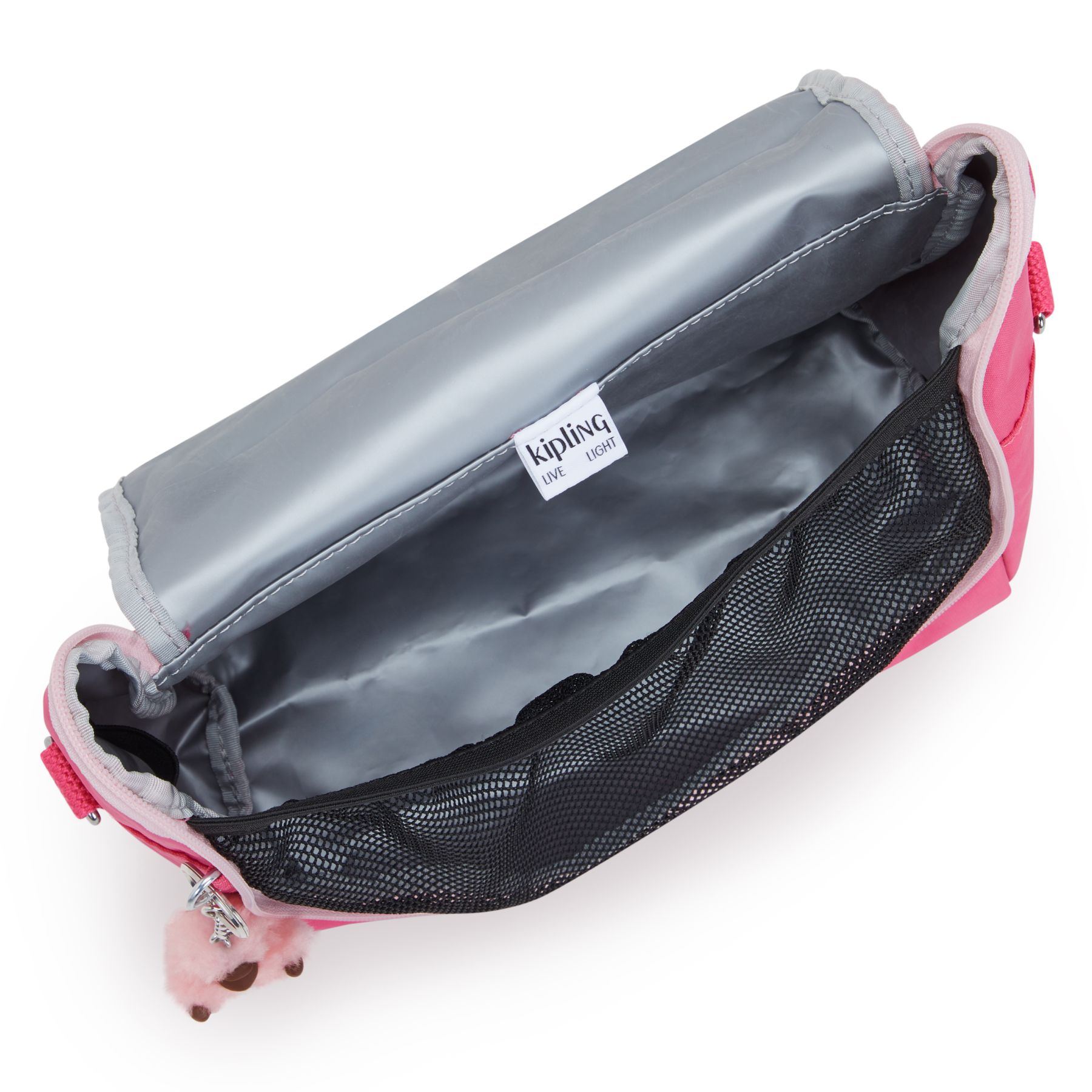 NEW KICHIROU Grand Sac Repas Isotherme avec Manchon pour Valise - Happy Pink Combo