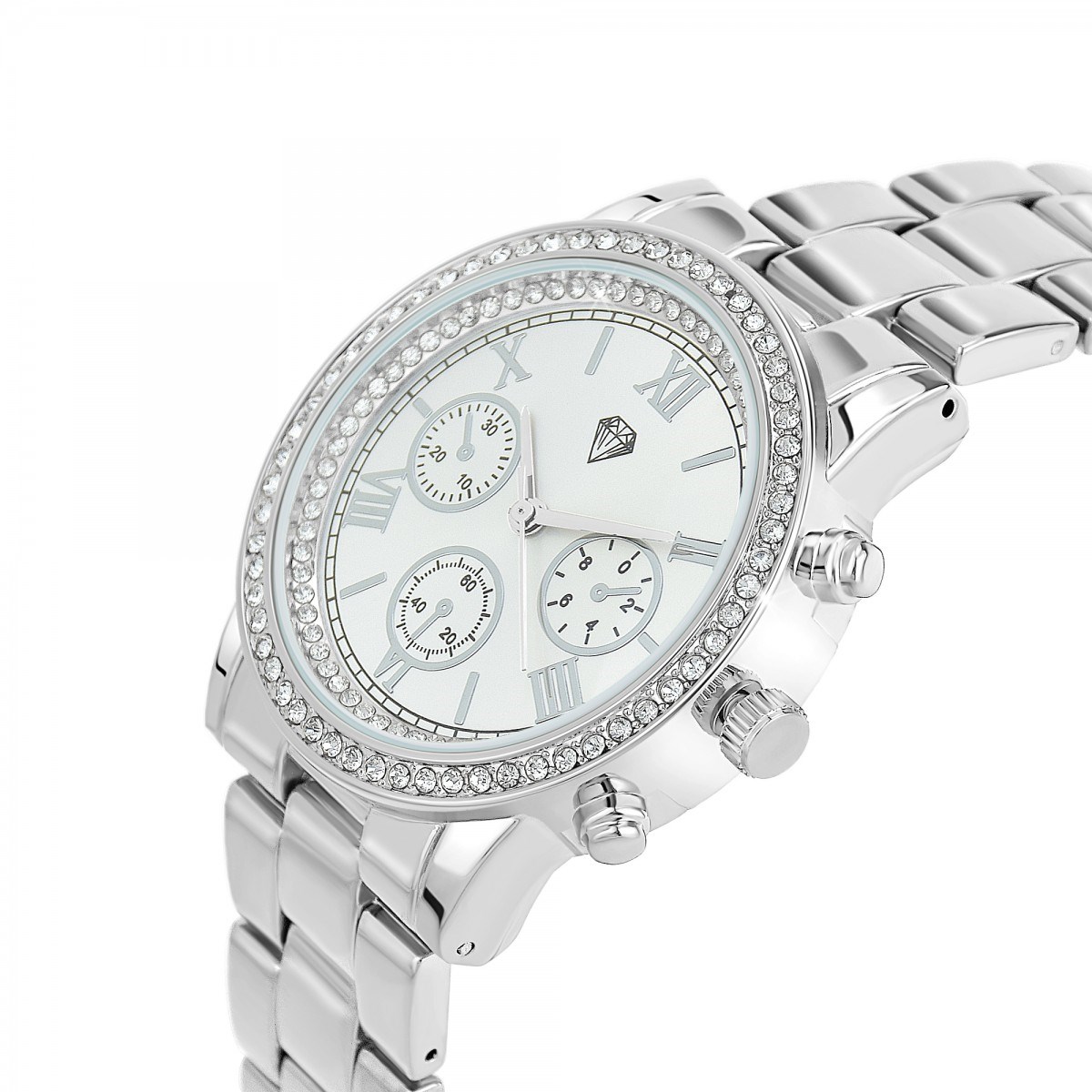 Montre Mayane élégante ornée de Cristaux scintillants SC Crystal
