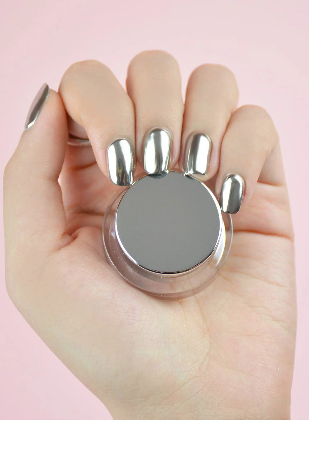 Le Mini Macaron Chrome Manicure Set