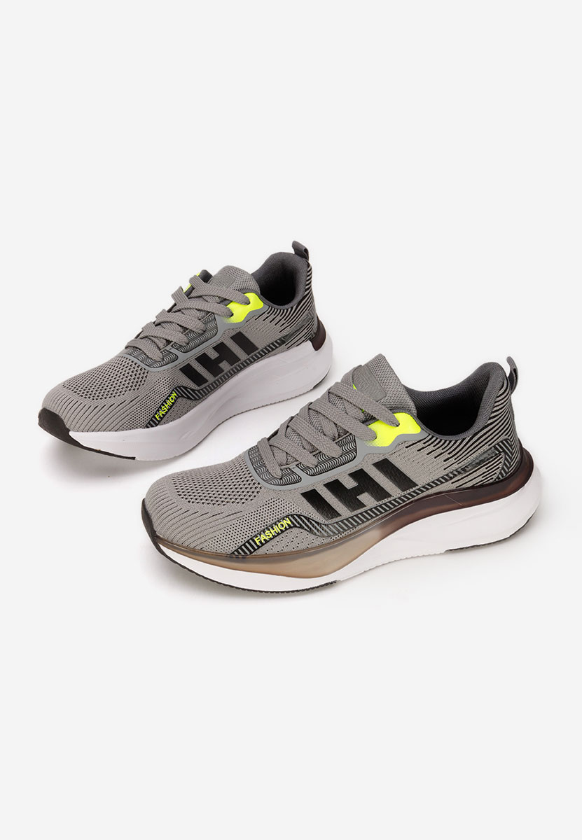 Baskets pour hommes gris Horria v2