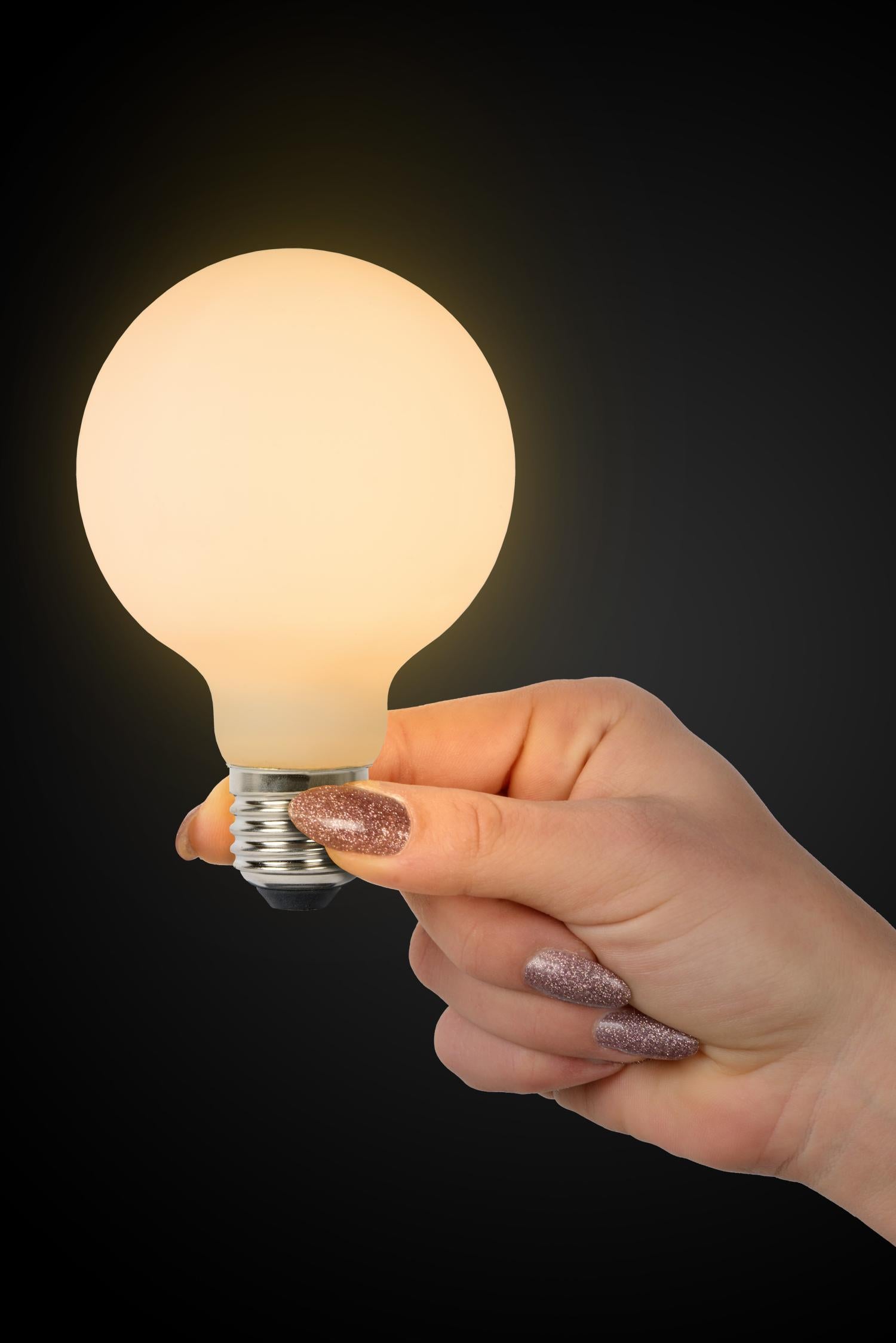 Lucide G80 Filament lamp - Opaal (set van 3)