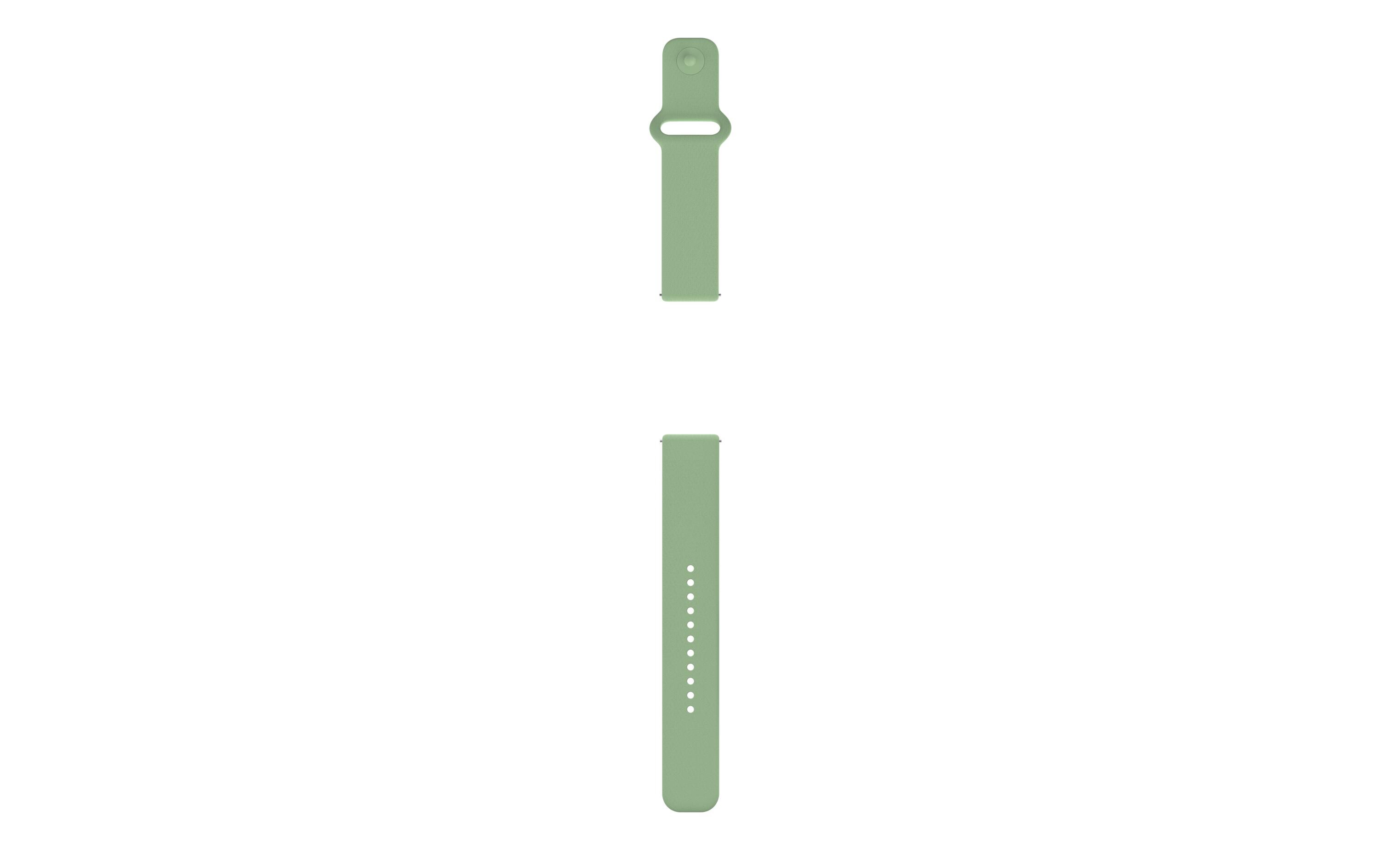 Armband Snap & Slip Rot, 20 mmSilikonarmband für Unite Sportuhr