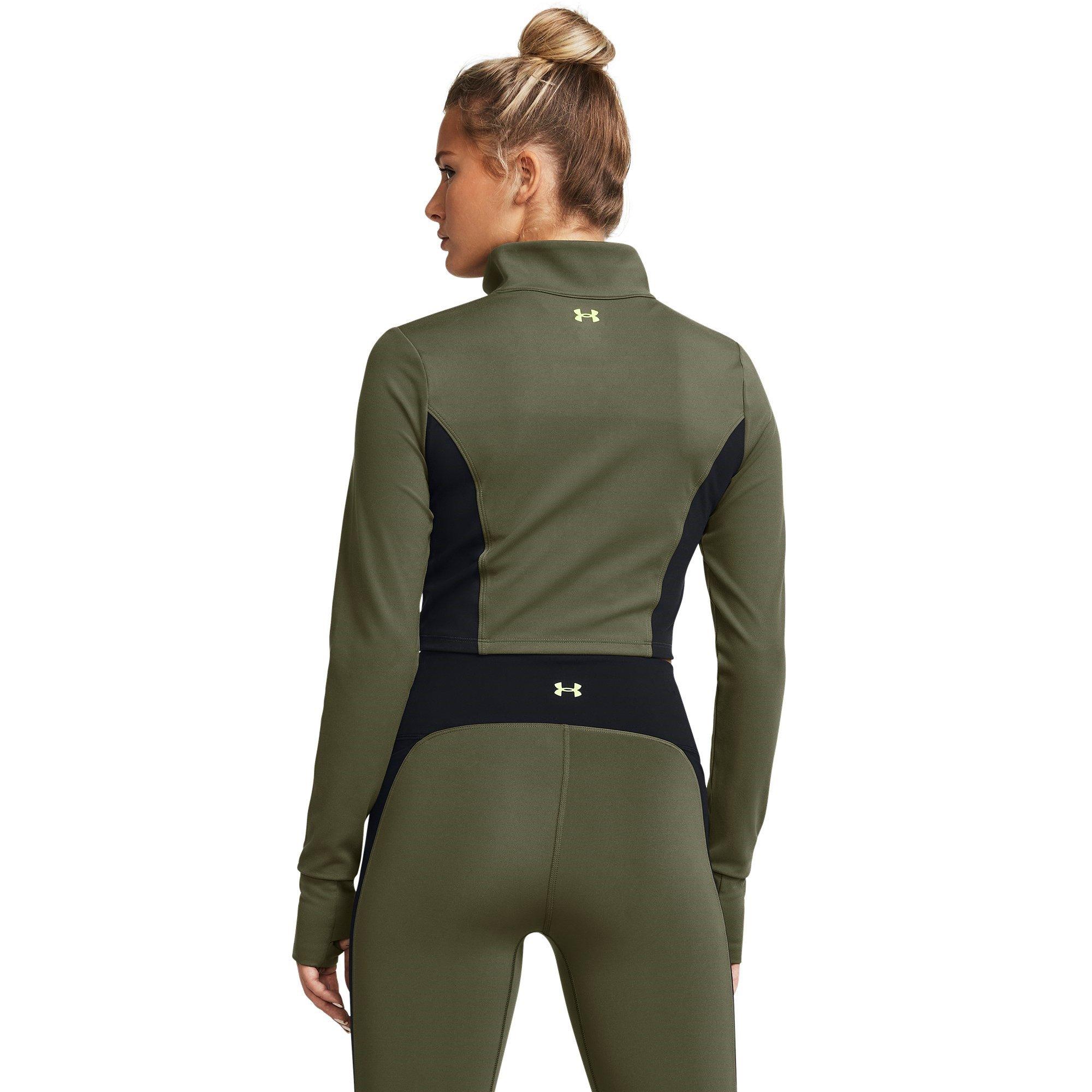 Under Armour UA Project Rock Cropped Gym Jacket Womens