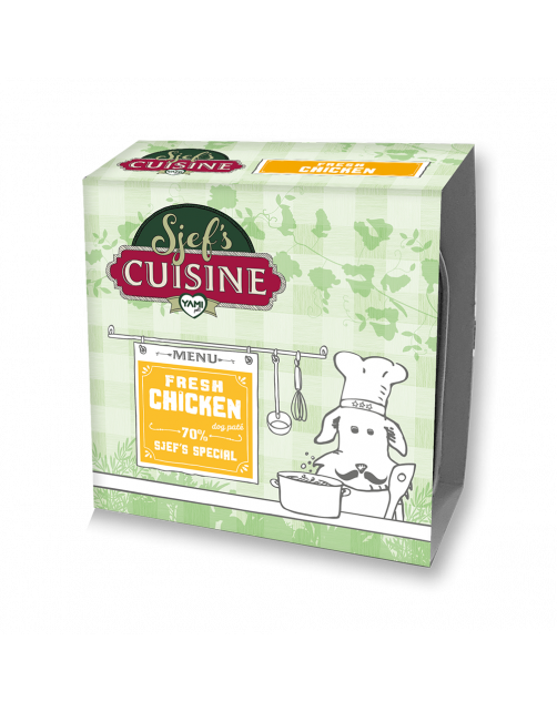 Yamipets Sjef’s Cuisine Vleeskuipje 300 g - Hondenvoer