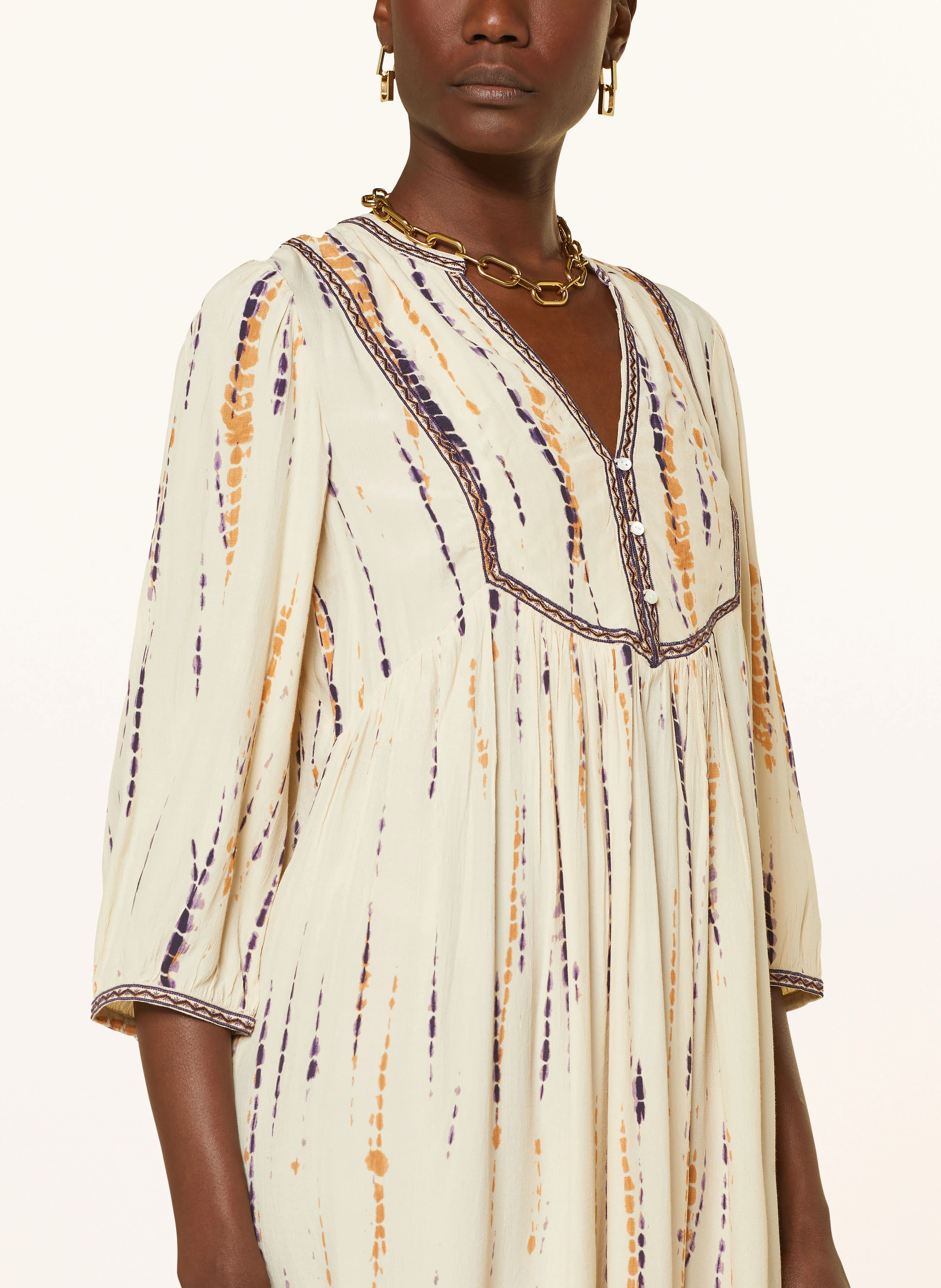 ba&sh Kleid ISABELLA mit 3/4-Arm