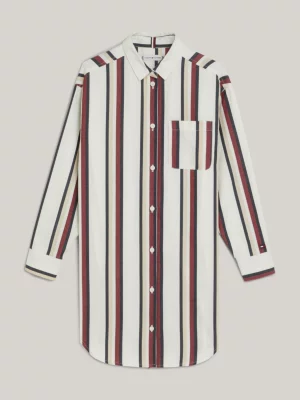 Vestido camisa listrado global