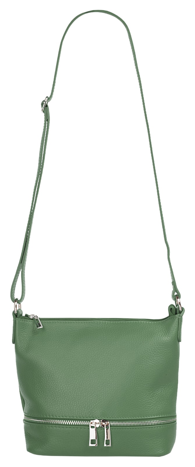 Cluty Umhängetasche echt Leder, Made in Italy
