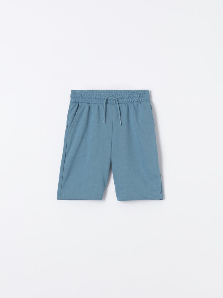 Conjunto de 2 Bermudas Felpudas - Bege