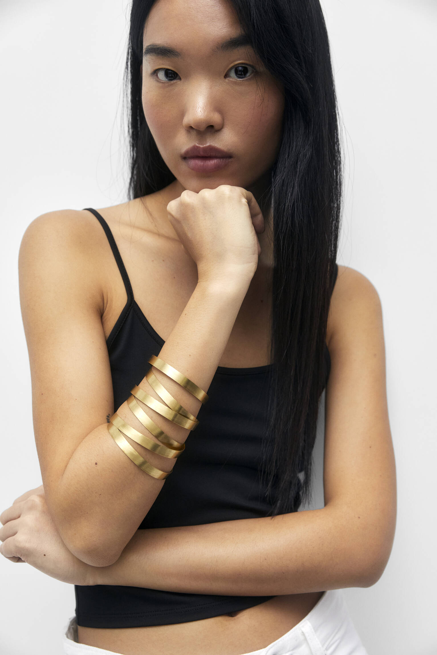 PULSEIRA ESPIRAL DOURADA - DOURADA