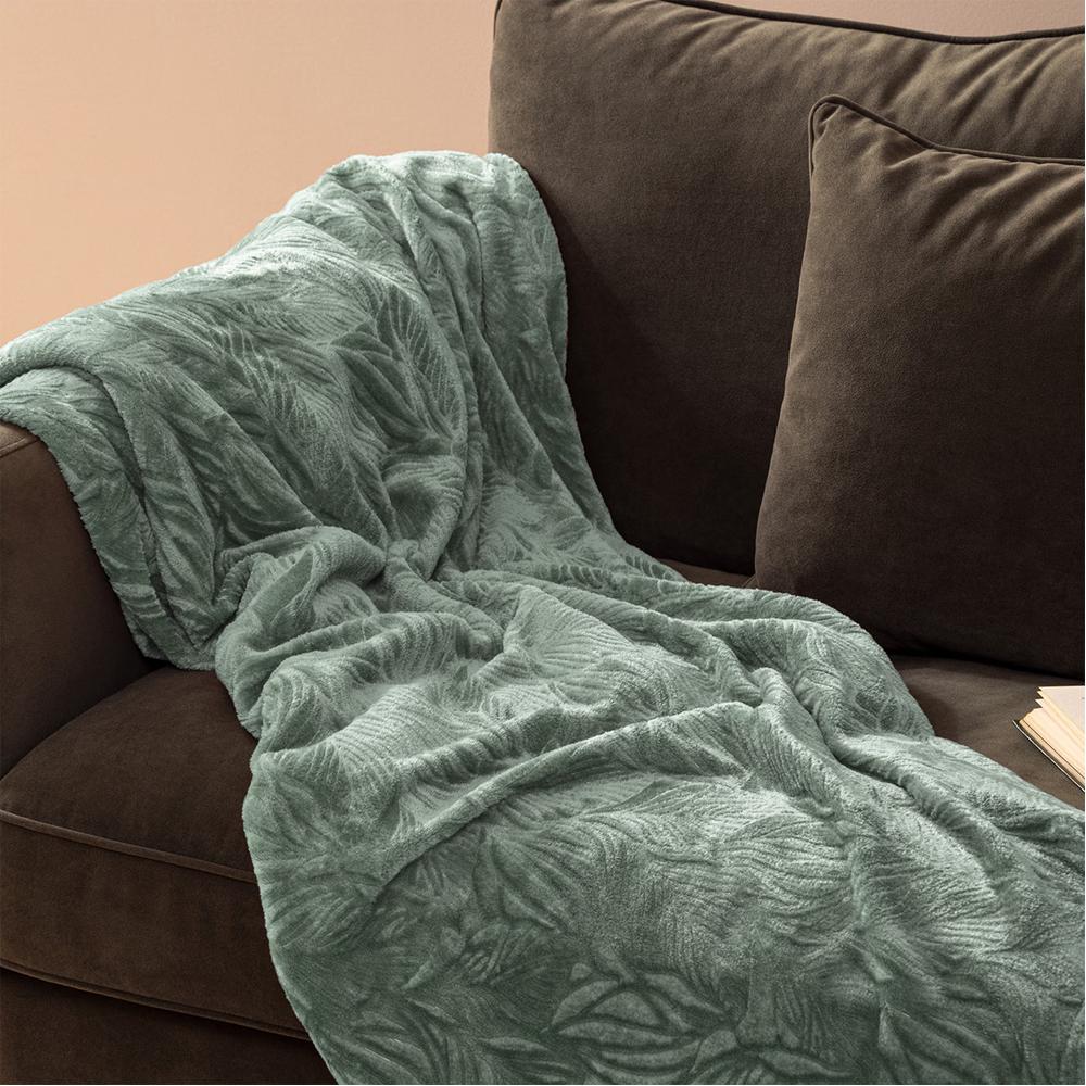 Atmosphera Plaid flanelle Bleu Atmosphera 125x150 Roy