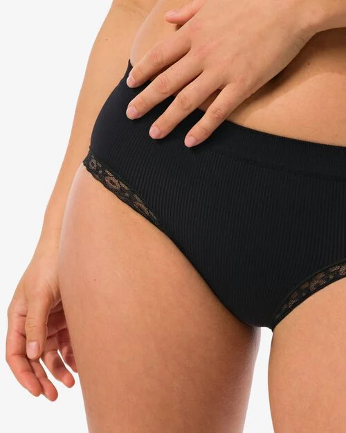 hipster femme sans coutures côte noir