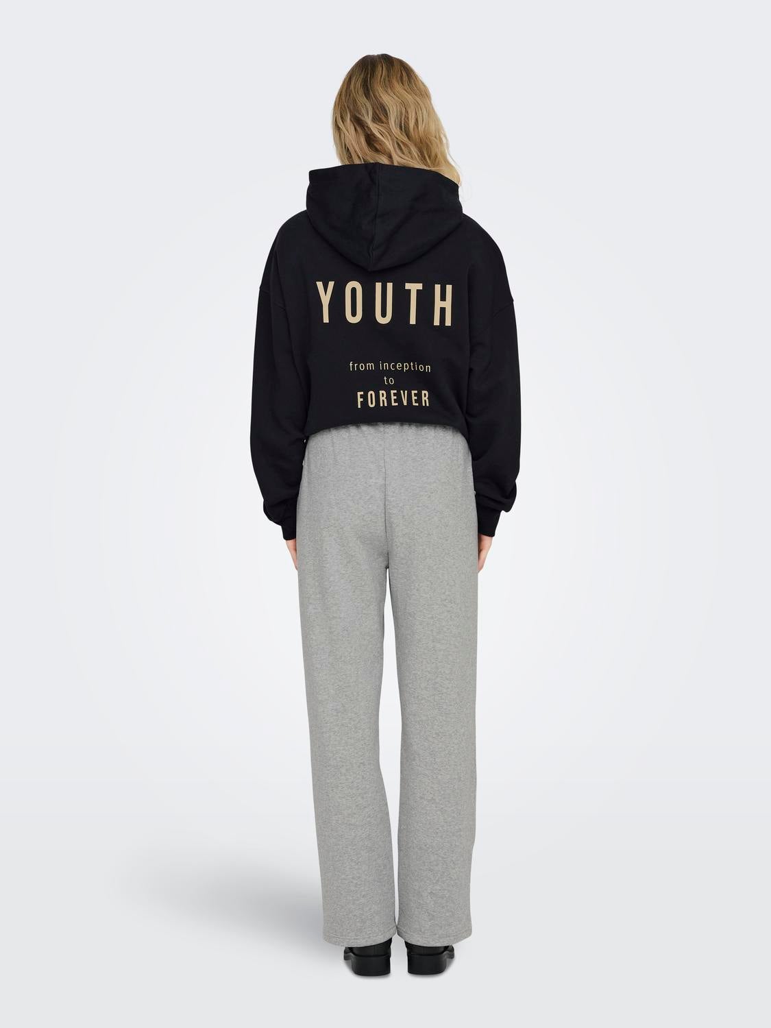 ONLSWEAT Normal geschnitten Jogginghose Light Grey Melange
