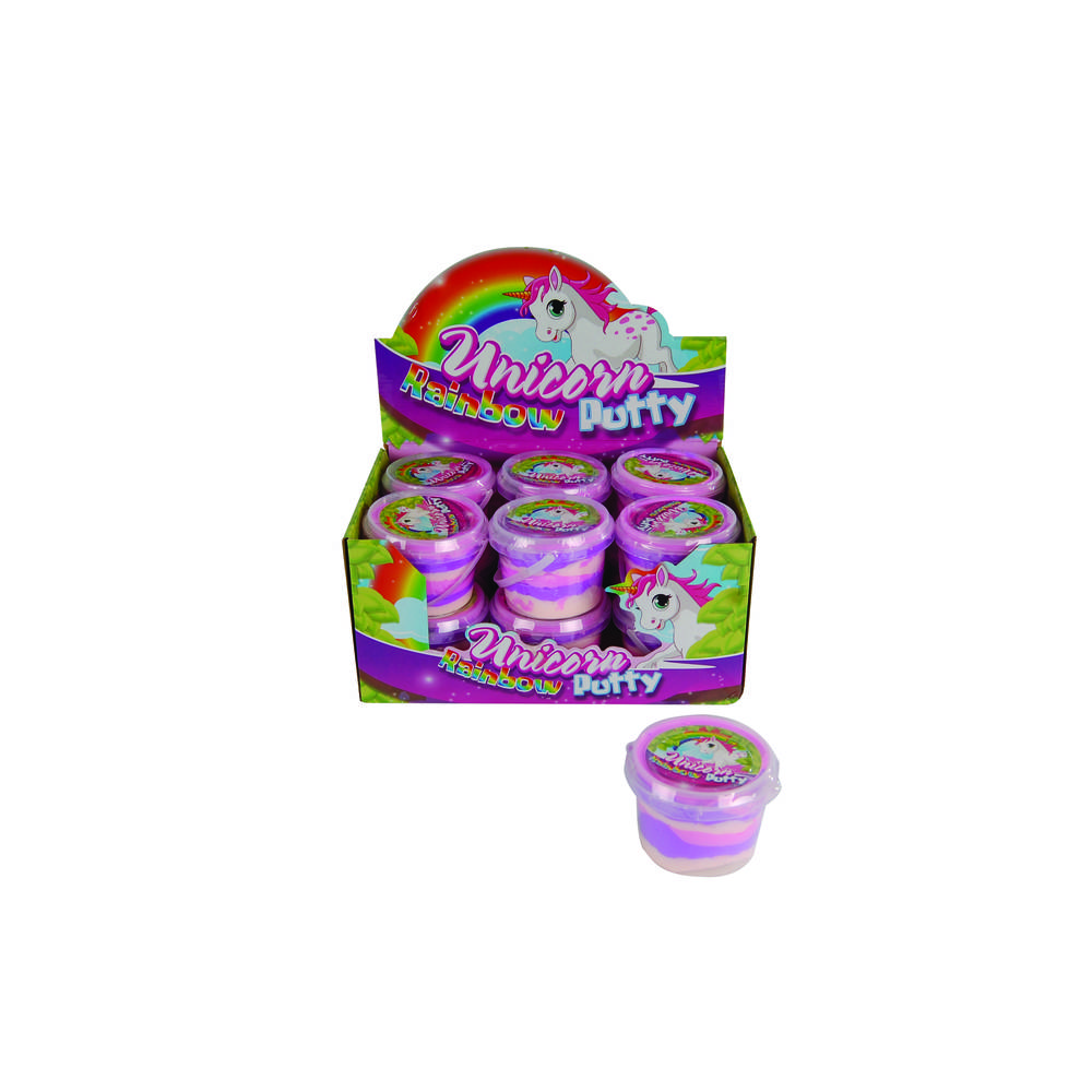 Bounce Putty eenhoorn regenboog - 110 gram