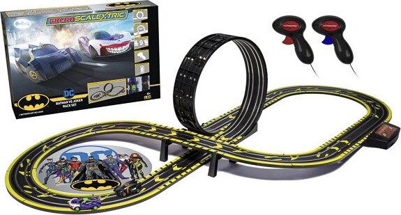 Micro Scalextric - Racerbane Med Loop - Batman Vs Joker