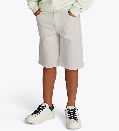 Tommy Hilfiger Shorts - Denim - Modern Straight - Weiß