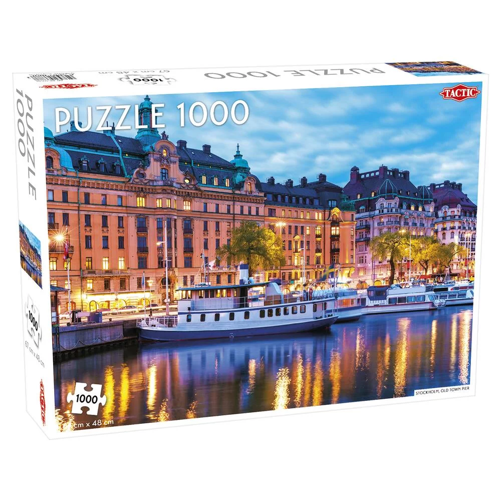 PUZZLE TACTIC - STOCKHOLM - 1000 PIECES