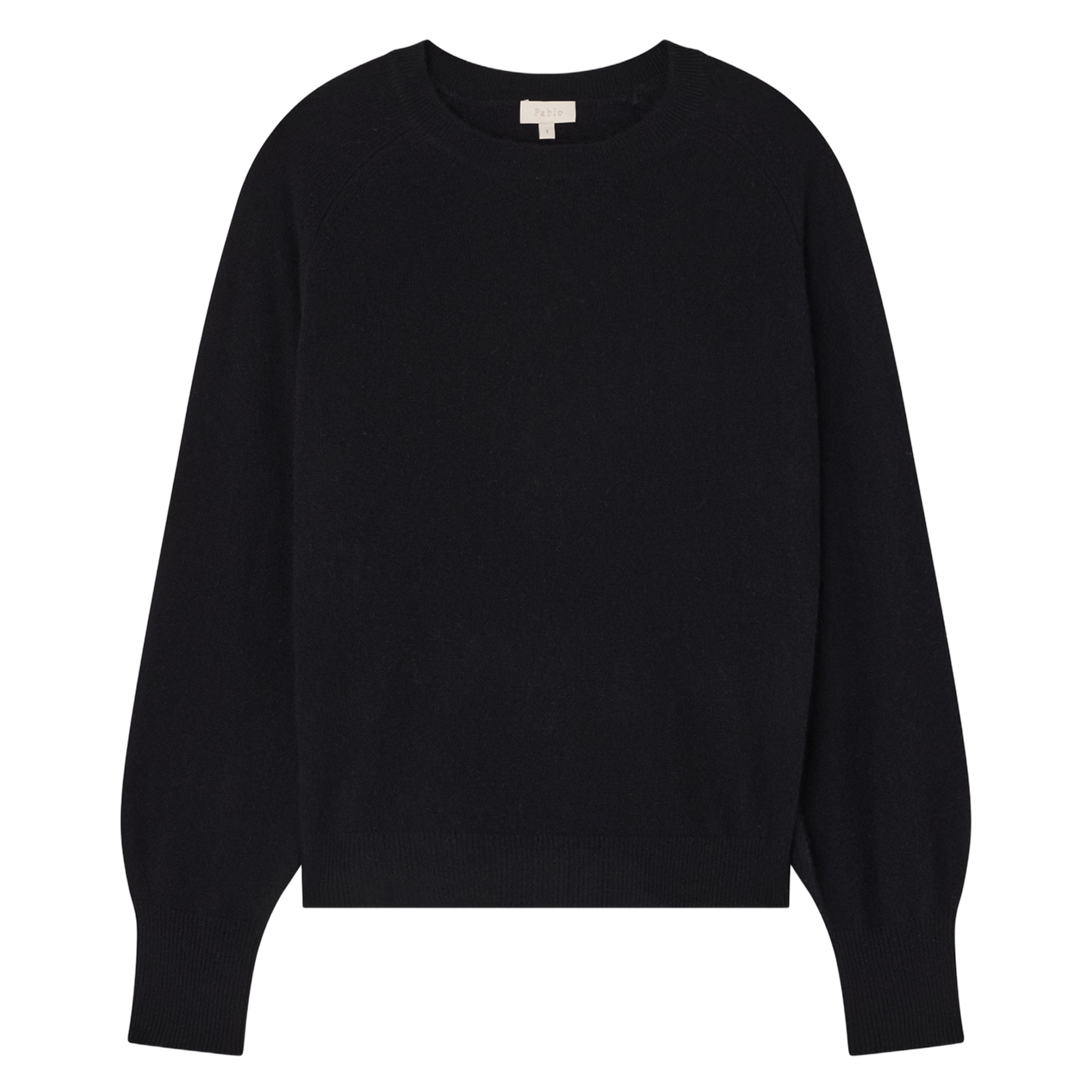 JULISSA - Pull droit en cachemire | Noir