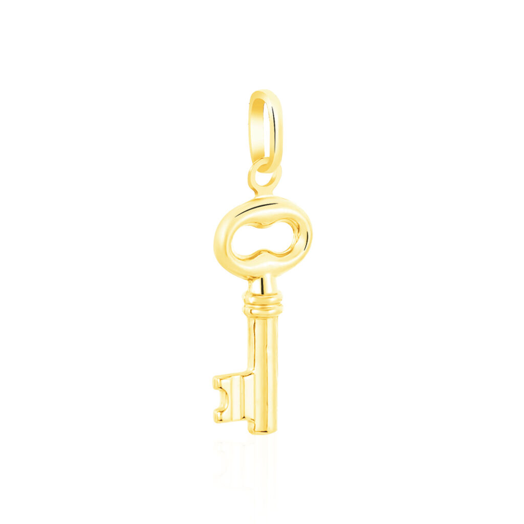 Pendentif Fatilia Clef Coeur Or Jaune