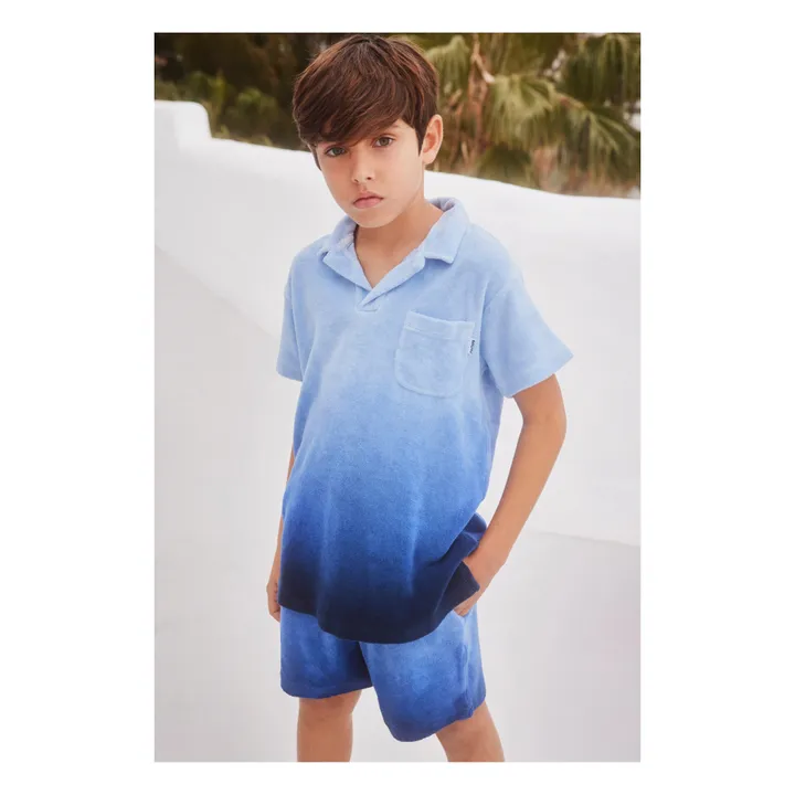 Molo Polo Eponge Bio Randel | Bleu