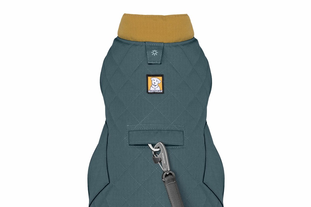 Veste matelassée stumptown™ résistant aux intempéries avec passage pour laisse. Couleur: orion blue (bleu marine), taille: xl