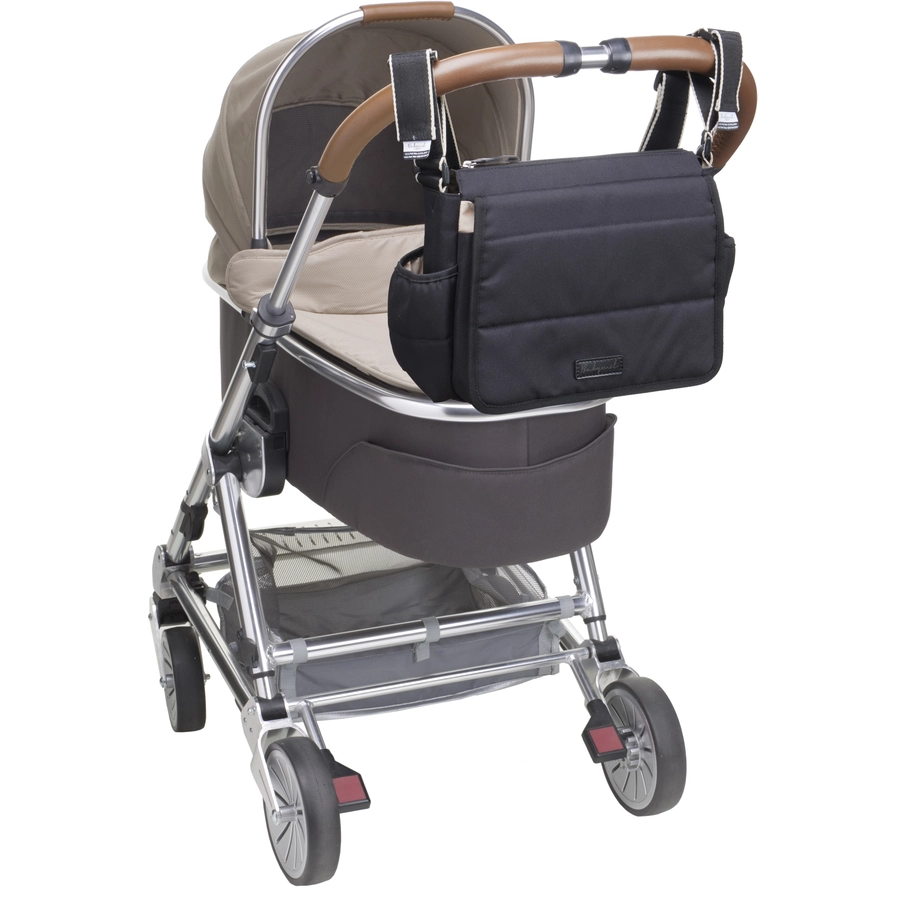 Babymel Kinderwagen Organizer Eco Quilt Black