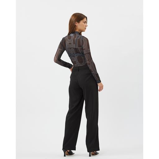 Moves Filana Langærmet Bluse, Sort, XS
