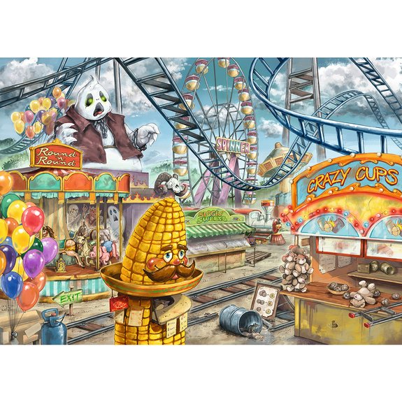 Puzzle Escape Kids Le parc d'attractions