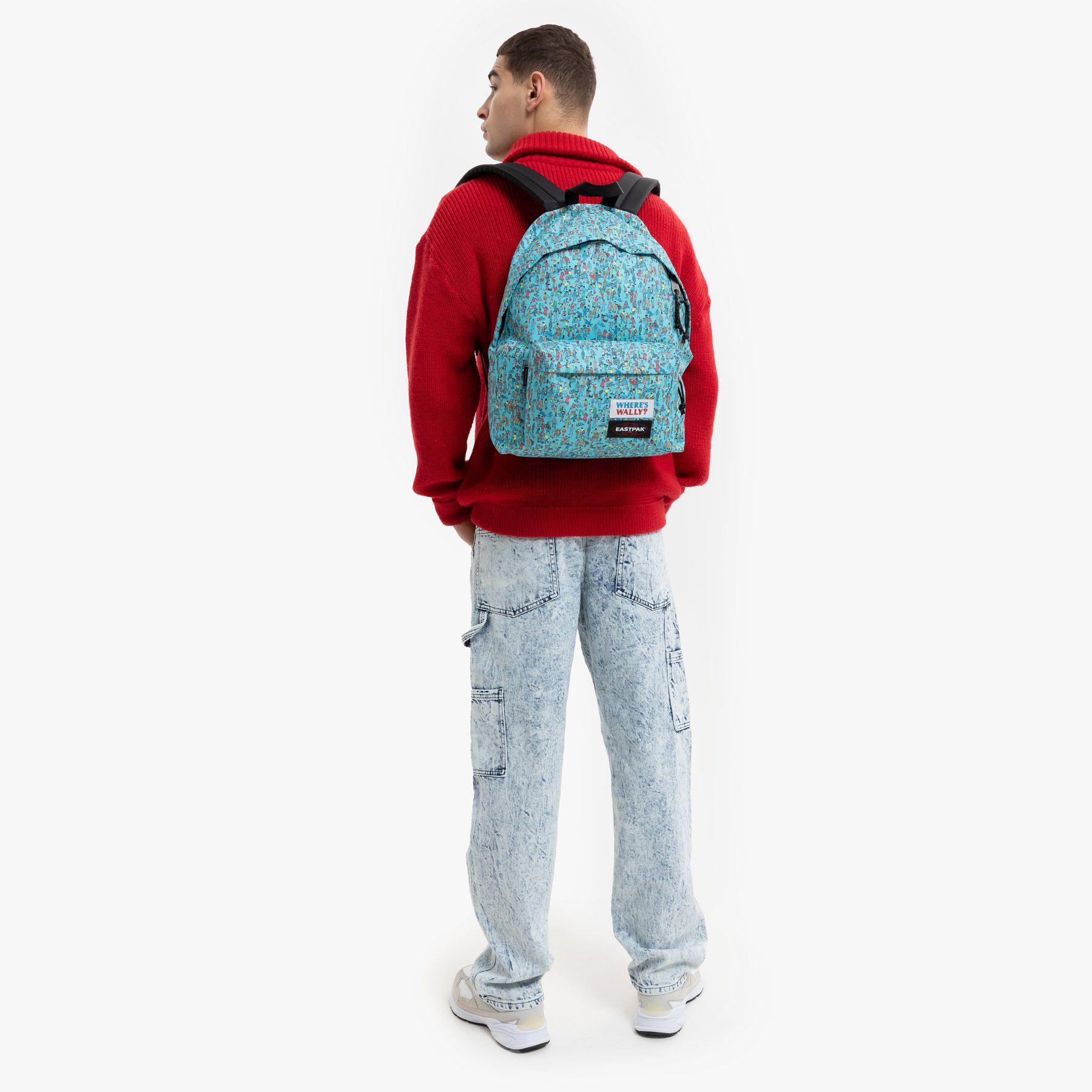 Padded Pak'r Wally Pattern Blue