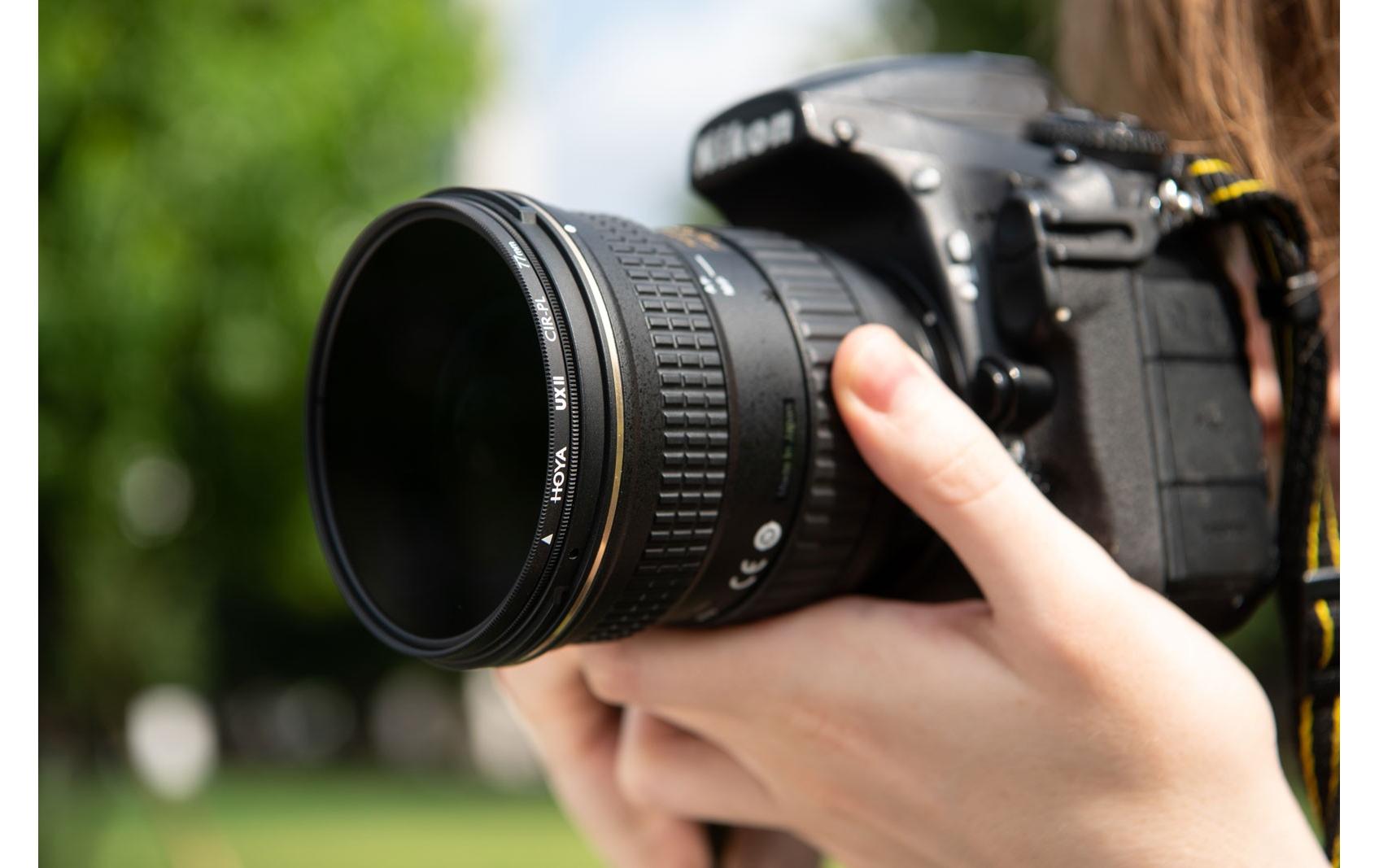 Polfilter UX II CIR-PL – 62 mmZirkular-Polarisationsfilter mit effektiven Lichtreflexionen Unterdrückung