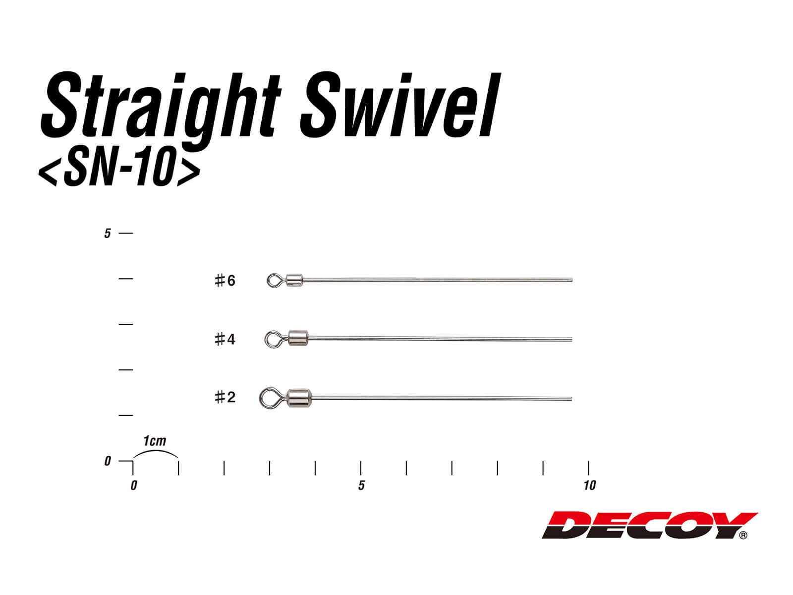 DECOY Straight Swivel SN-10 Gr. 4