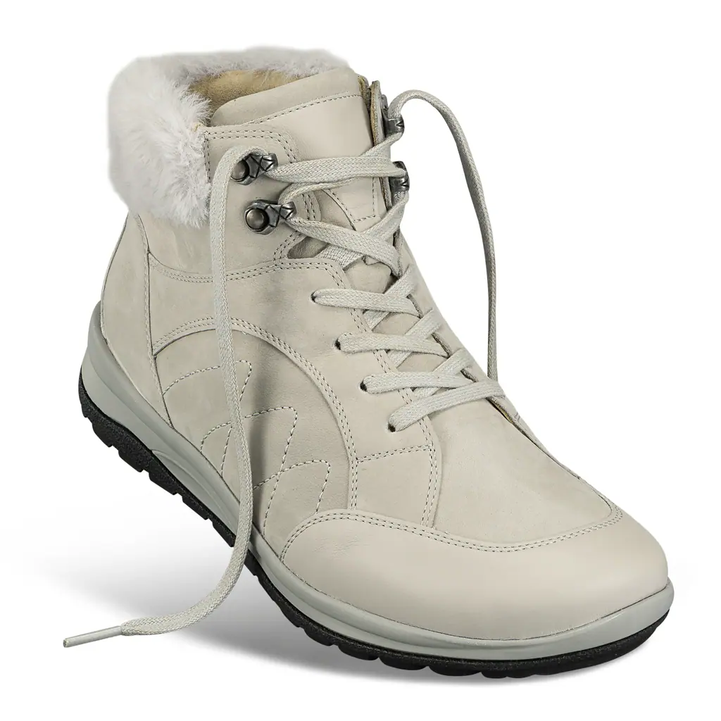 DAMEN - Stiefelette SWING hellgrau