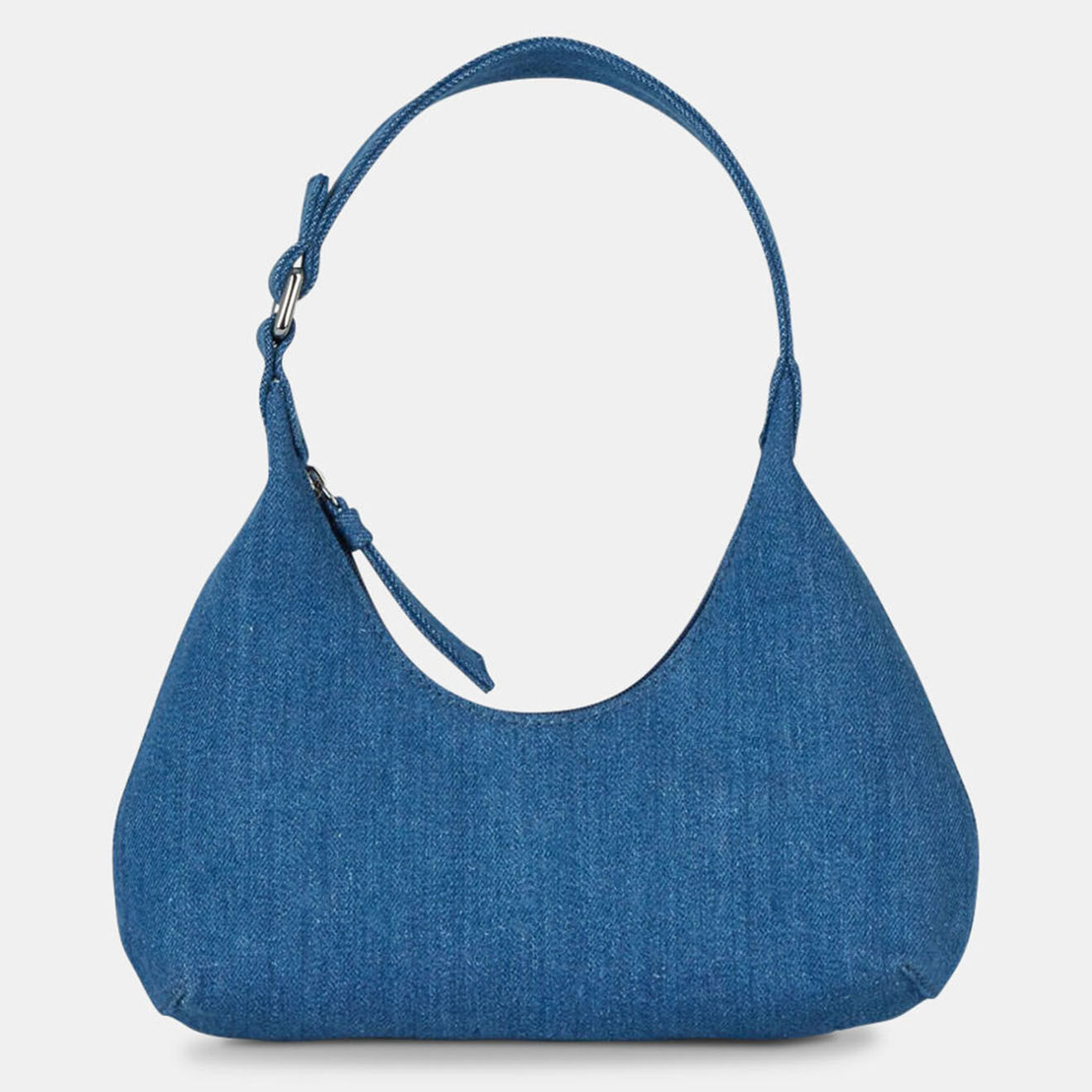 By Far Sac à main Baby Amber bleu jean - 22x25x5 cm