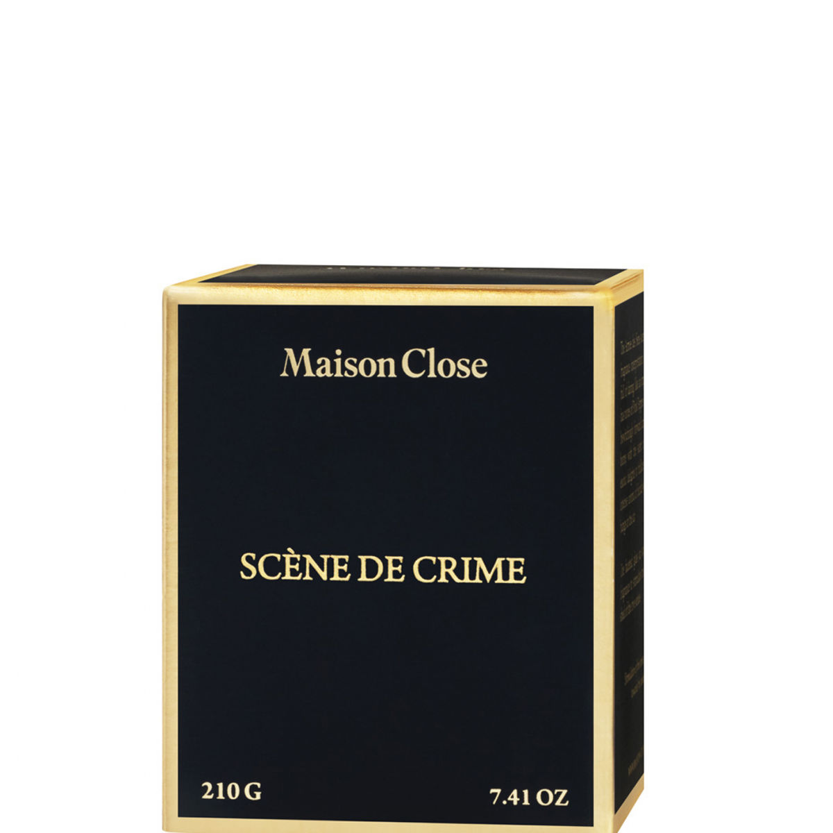 Maison Close Scène de Crime Bougie d'Ambiance