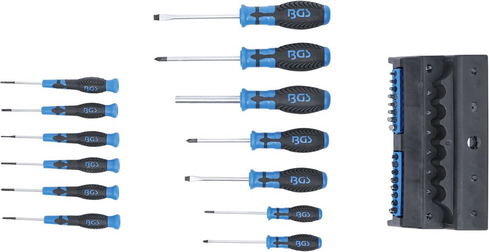 BGS technic Schraubendreher-Satz mit Bits-Sortiment 29-teilig kaufen | Bike-Discount
