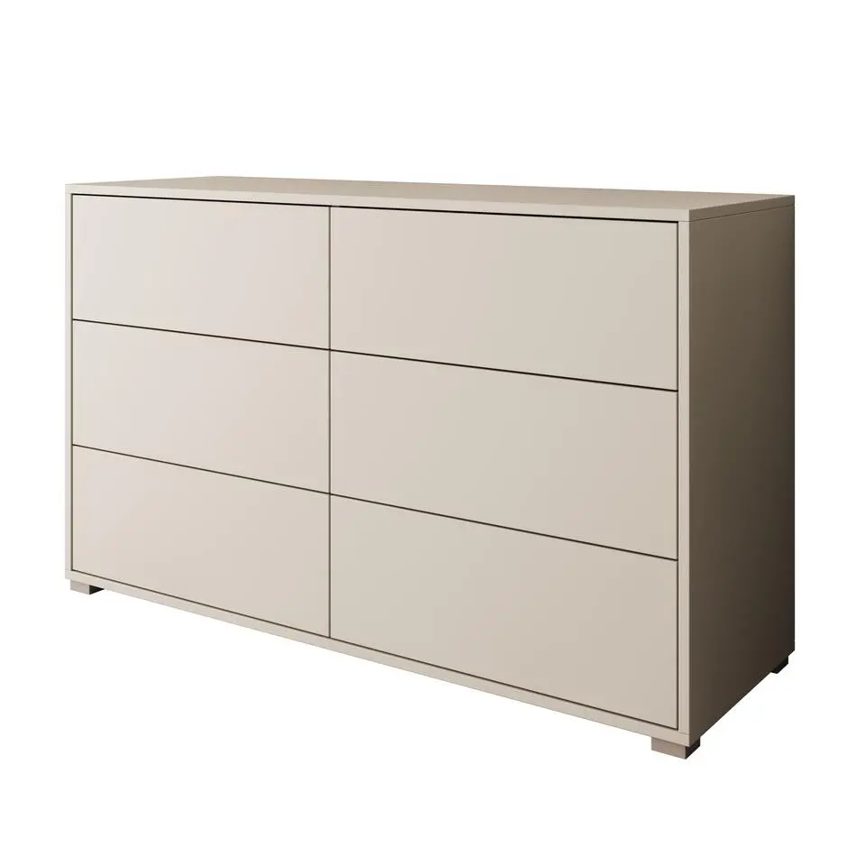 Meubella - Ladekast Gideon - Beige - 120 cm