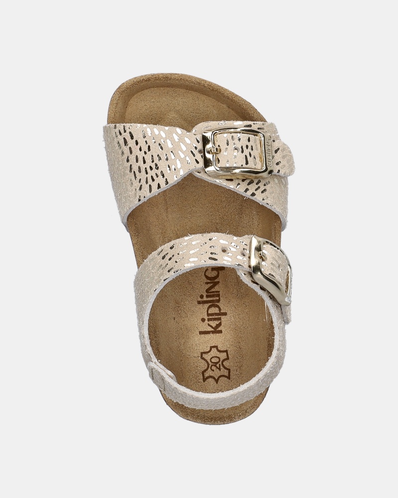 Kipling Pepita Sandalen  - goud