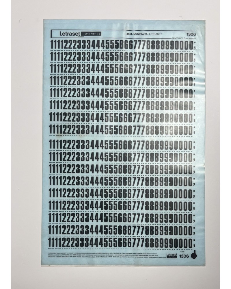 letraset-1306- COMPACTA - 48pt