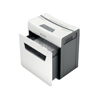 Leitz IQ Protect 6X - destructeur de documents coupe croisée - 6 feuilles - Corbeille 10 litres