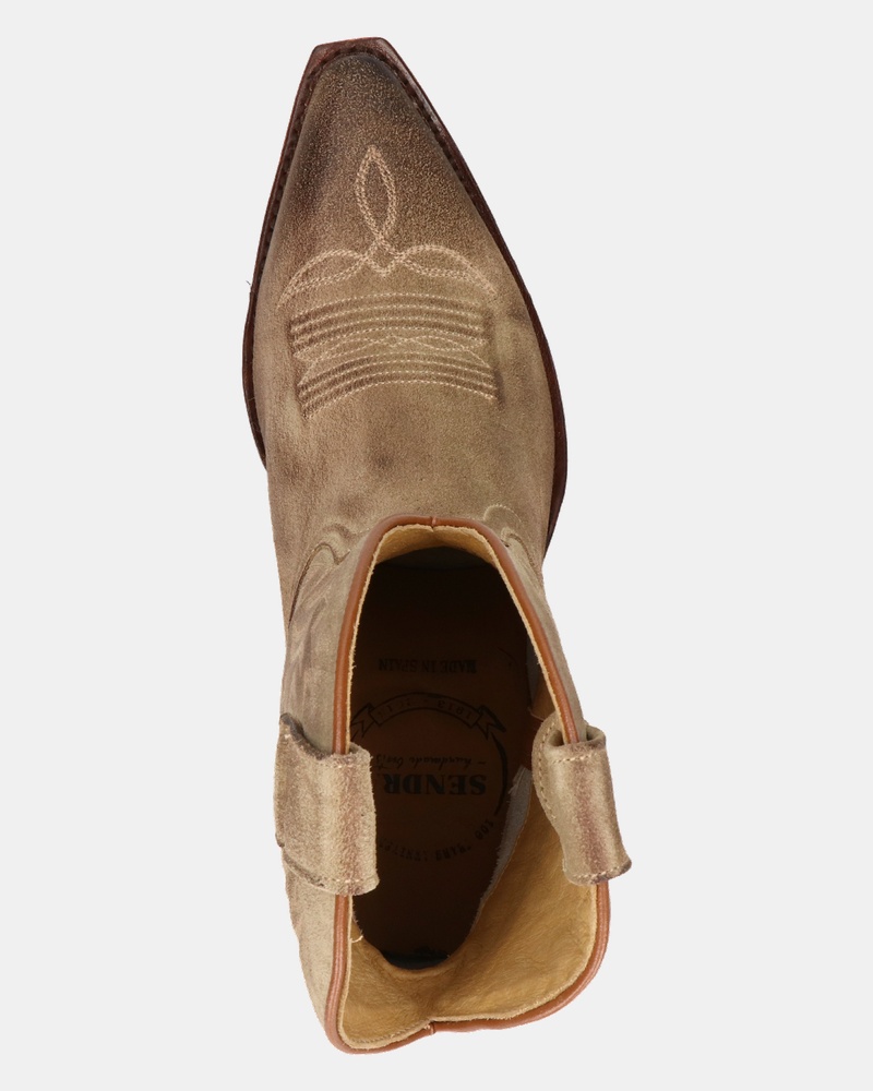 Sendra 16954 Berdy Enkellaarsjes  - beige