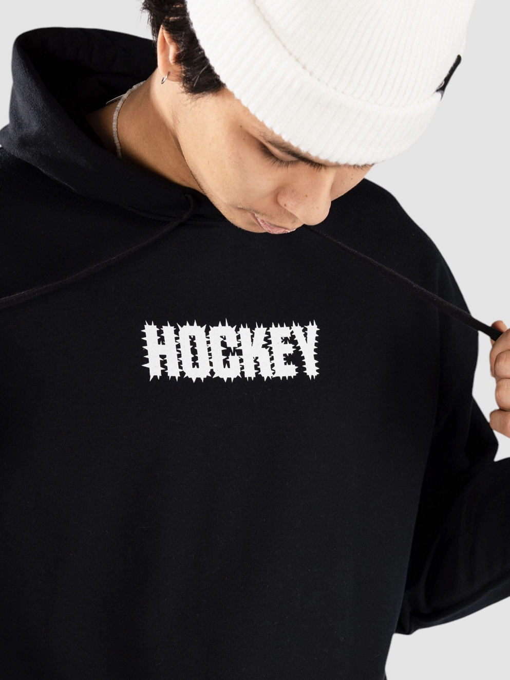 Hockey Skateboards Black Crack Hoodie black crack