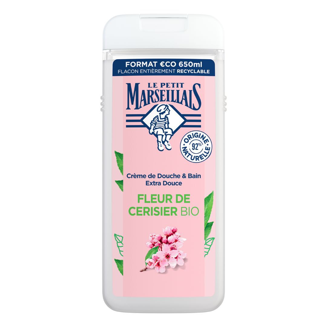 Les Petit Marseillais  Gel Duche Flor de Cerejeira - 650ml