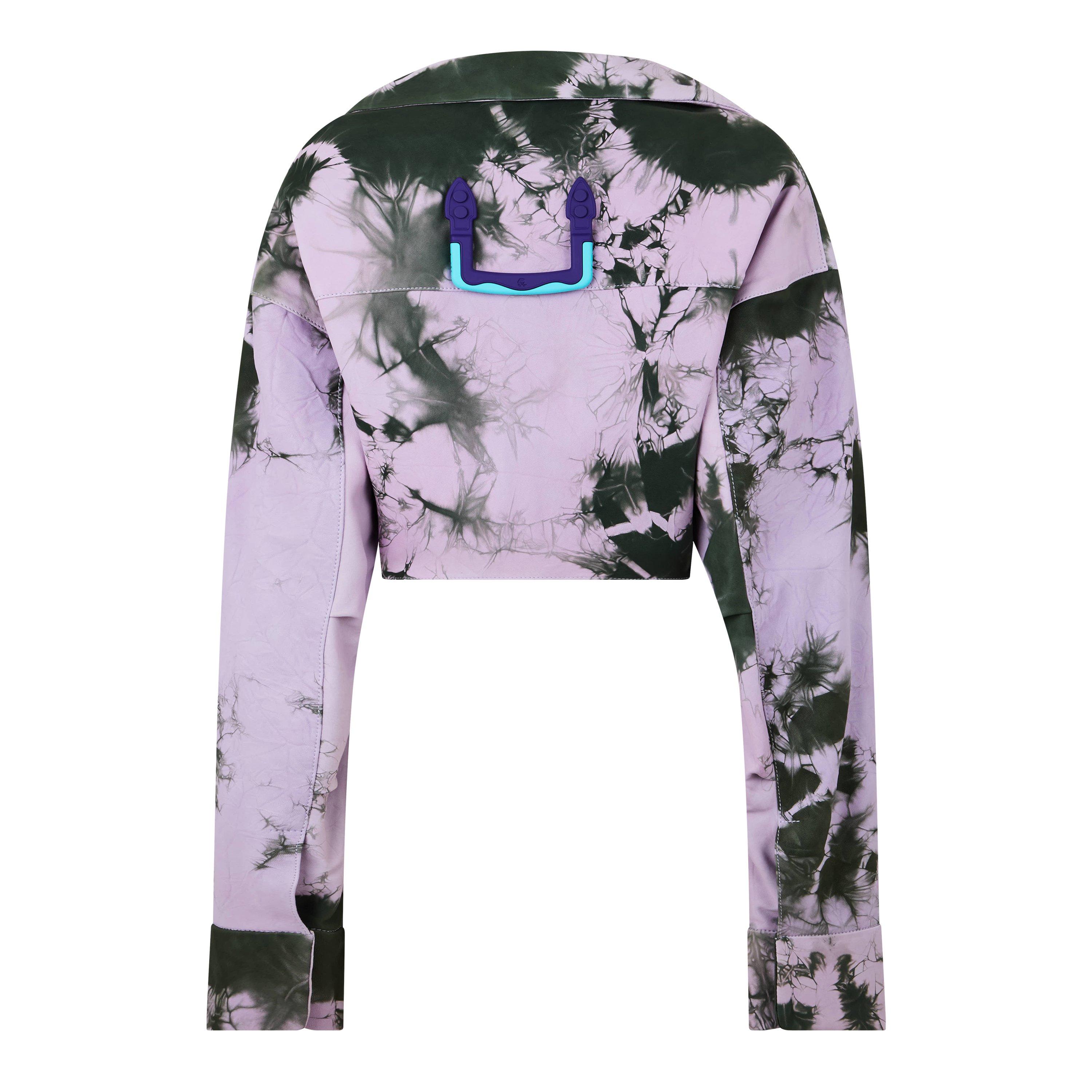 Off White Leather Snakehead Shirt