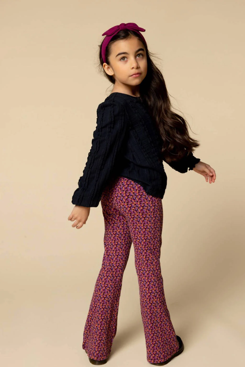 LOOXS little flared flared broek multi