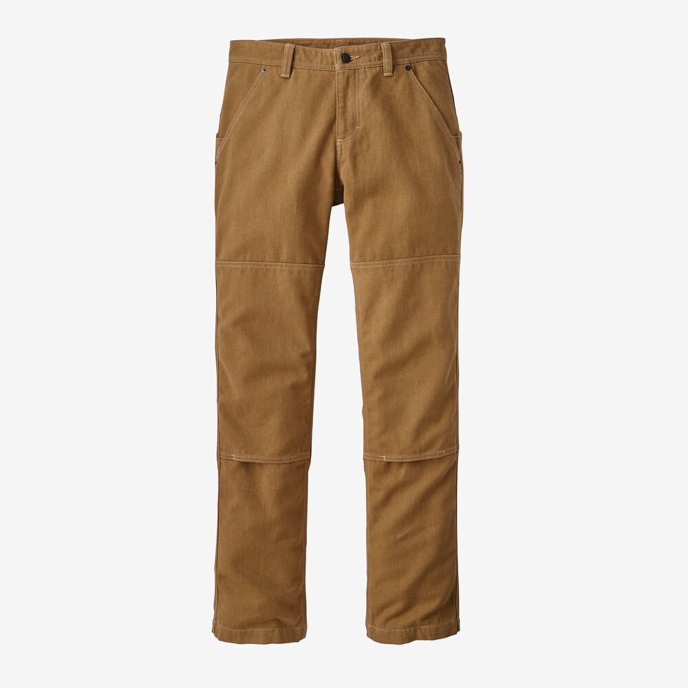 Iron Forge Damen-Hose aus Hanf-Canvas mit doppeltem Knie – Kurz