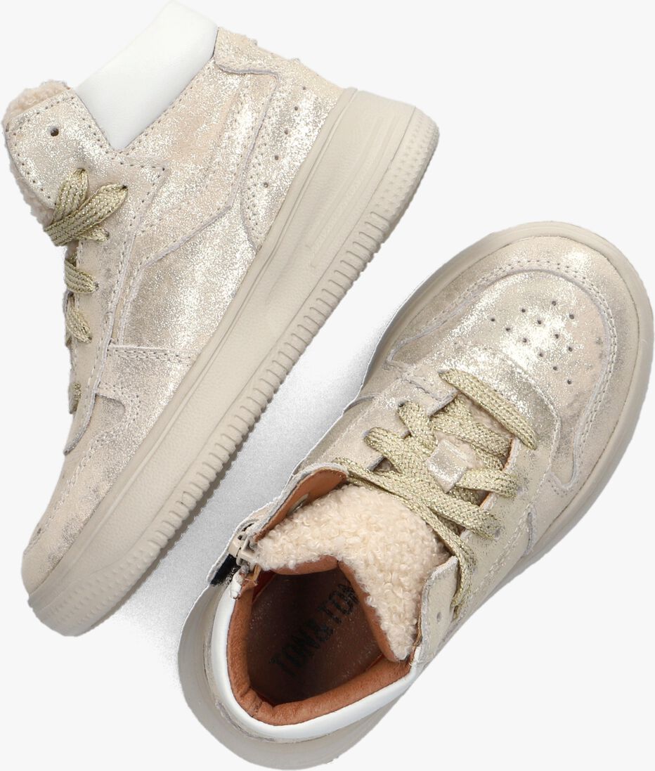 TON & TON gouden ton & ton hoge sneaker swann