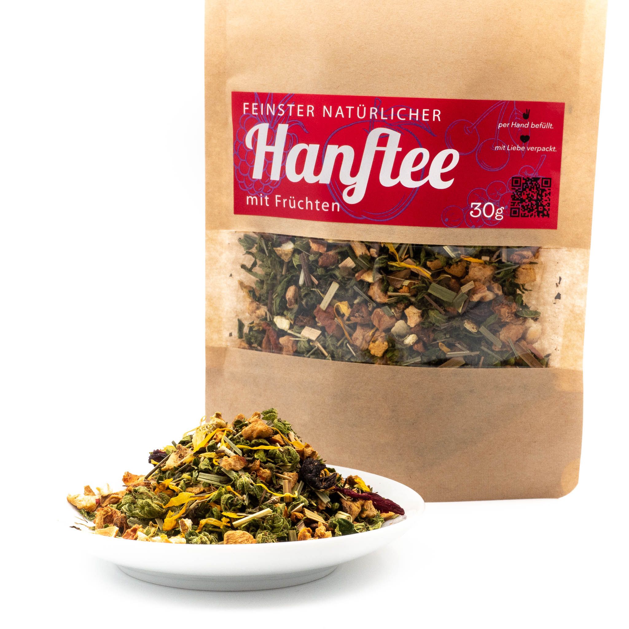 Cannabrother Hanftee mit Früchten